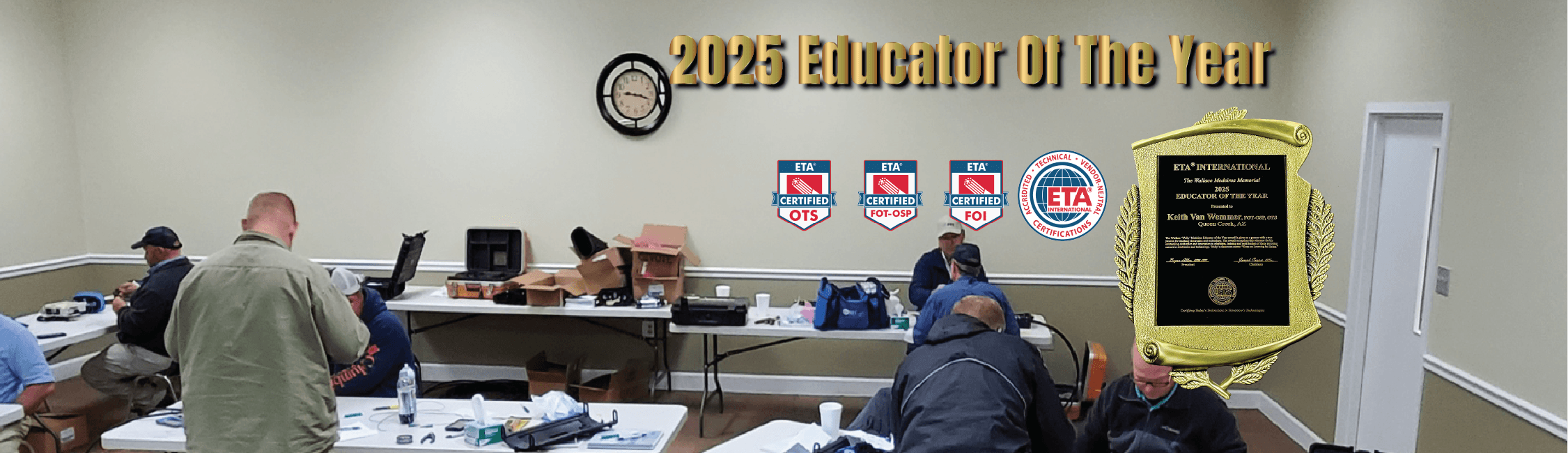 ETA 2025 Educator of The Year Award